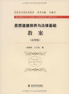 思想道德修养与法律基础教案 pdf epub mobi 电子书 下载