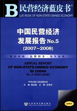 中国民营经济发展报告No.5 pdf epub mobi 电子书 下载