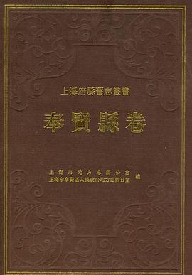 奉贤县卷 pdf epub mobi 电子书 下载