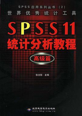 世界优秀统计工具 SPSS 11 统计分析教程:高级篇(本版CD) pdf epub mobi 电子书 下载