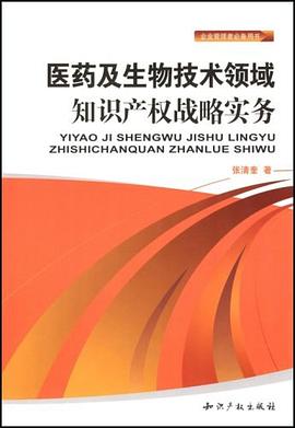 医药及生物技术领域知识产权战略实务 pdf epub mobi 电子书 下载