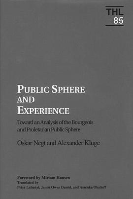 Public Sphere and Experience pdf epub mobi 电子书 下载