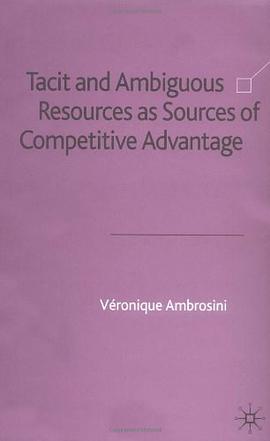 Tacit and Ambiguous Resources as Sources of Competitive Advantage pdf epub mobi 电子书 下载