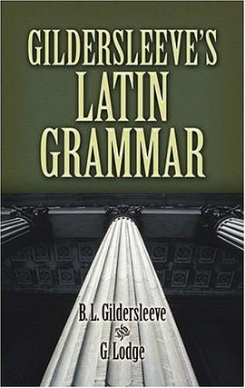 Gildersleeve's Latin Grammar pdf epub mobi 電子書 下載
