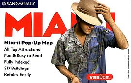 Vandam Miami, Florida Pop-Up Map pdf epub mobi 电子书 下载