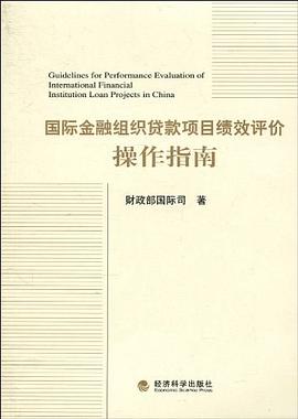 国际金融组织贷款项目绩效评价操作指南 pdf epub mobi 电子书 下载