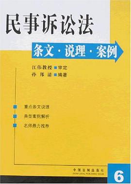 民事诉讼法条文说理案例 pdf epub mobi 电子书 下载