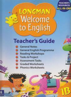现货 原版 朗文小学英语教材 Longman welcome to english 教师手册 1B