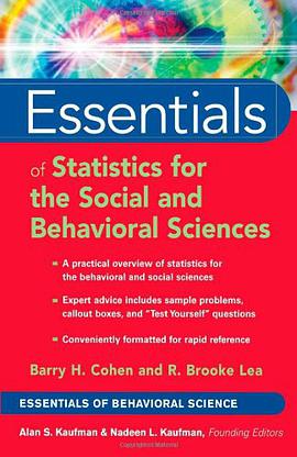 Essentials of Statistics for the Social and Behavioral Sciences pdf epub mobi 电子书 下载