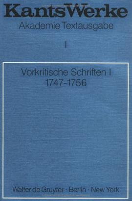 Vorkritische Schriften I. 1747-1756 pdf epub mobi 電子書 下載