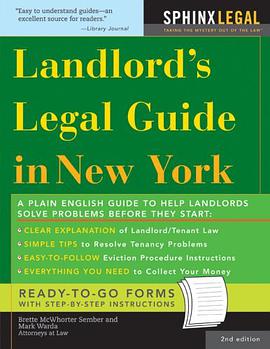 Landlord's Legal Guide in New York pdf epub mobi 电子书 下载