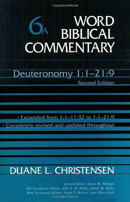 Word Biblical Commentary Vol. 6a, Deuteronomy 1-21 pdf epub mobi 电子书 下载