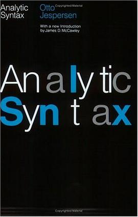 Analytic Syntax (1937) pdf epub mobi 電子書 下載