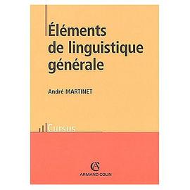 Eléments de linguistique générale pdf epub mobi 电子书 下载