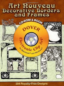 Art Nouveau Decorative Borders and Frames CD-ROM and Book pdf epub mobi 電子書 下載