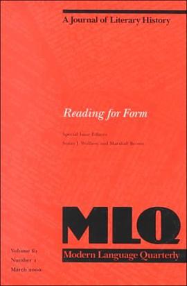Reading for Form (Mlq pdf epub mobi 电子书 下载