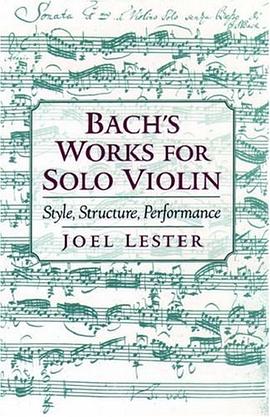 Bach's Works for Solo Violin pdf epub mobi 电子书 下载