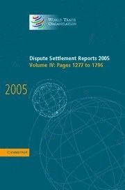 Dispute Settlement Reports 2005 2005 pdf epub mobi 电子书 下载