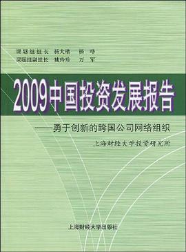 2009中国投资发展报告 pdf epub mobi 电子书 下载