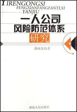 一人公司风险防范体系研究 pdf epub mobi 电子书 下载