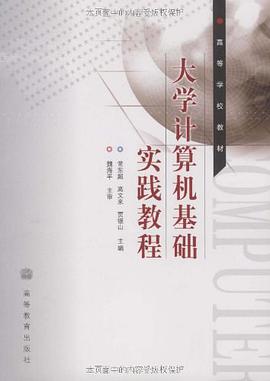 大学计算机基础实践教程 pdf epub mobi 电子书 下载