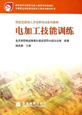 电加工技能训练 pdf epub mobi 电子书 下载