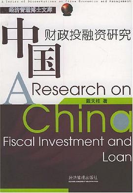 中国财政投融资研究 pdf epub mobi 电子书 下载