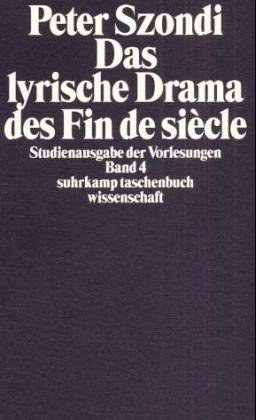 Das lyrische Drama des Fin de siecle pdf epub mobi 电子书 下载