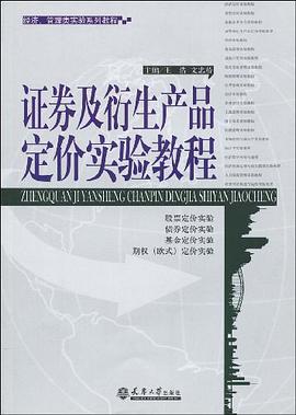 证券及衍生产品定价实验教程 pdf epub mobi 电子书 下载