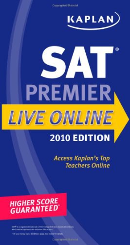 Kaplan SAT 2010 Premier Live Online pdf epub mobi 电子书 下载