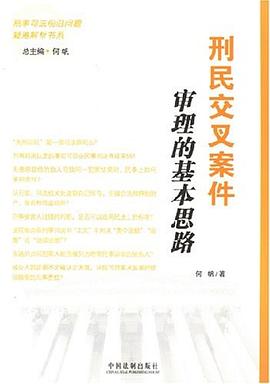 刑民交叉案件审理的基本思路 pdf epub mobi 电子书 下载