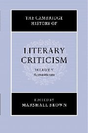 The Cambridge History of Literary Criticism pdf epub mobi 电子书 下载