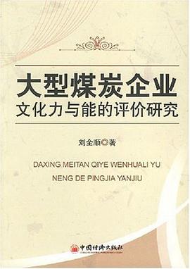 大型煤炭企业文化力与能的评价研究 pdf epub mobi 电子书 下载