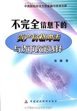 不完全信息下的资产价格冲击与货币政策选择 pdf epub mobi 电子书 下载
