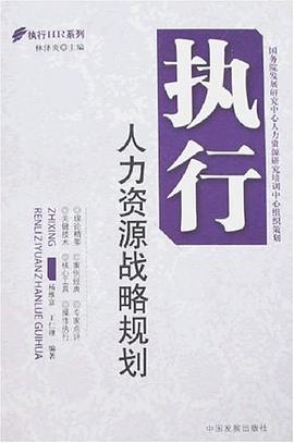 执行人力资源战略规划 pdf epub mobi 电子书 下载