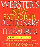Webster'S New Explorer Dictjionary and Thesaurus (New Edition) (精装) pdf epub mobi 电子书 下载