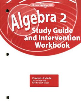 Algebra 2 Study Guide and Intervention Workbook pdf epub mobi 下载
