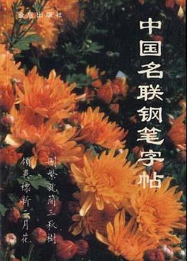 中国名联钢笔字帖 pdf epub mobi 电子书 下载