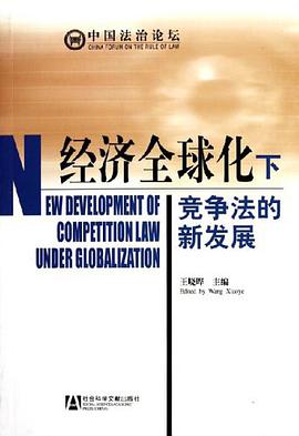 经济全球化下竞争法的新发展 pdf epub mobi 电子书 下载