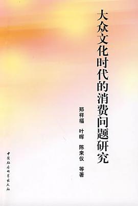 大众文化时代的消费问题研究 pdf epub mobi 电子书 下载