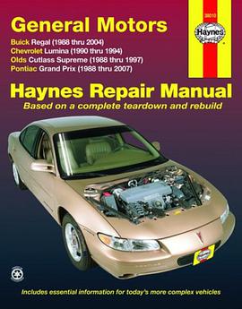 GM Buick Regal Automotive Repair Manual pdf epub mobi 电子书 下载