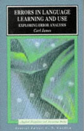 Errors in Language Learning and Use pdf epub mobi 电子书 下载