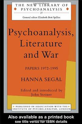 Psychoanalysis, Literature and War pdf epub mobi 电子书 下载