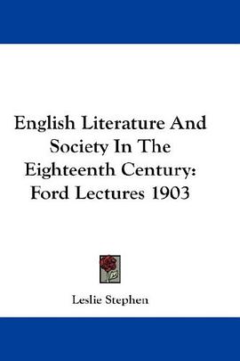 English Literature And Society In The Eighteenth Century pdf epub mobi 电子书 下载