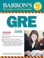 Barron's GRE pdf epub mobi 电子书 下载