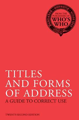 Titles and Forms of Address
