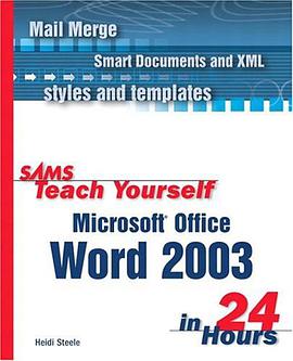 Sams Teach Yourself Microsoft Word 2003 in 24 Hours pdf epub mobi 电子书 下载