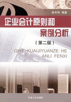 企业会计原则和案例分析 pdf epub mobi 电子书 下载