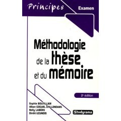 Méthodologie de la thèse et du mémoire pdf epub mobi 电子书 下载