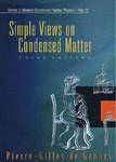 凝聚物的简单观点SIMPLE VIEWS ON CONDENSED MATTER pdf epub mobi 电子书 下载